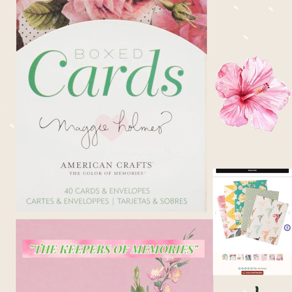 American Crafts Boxed Cards Set